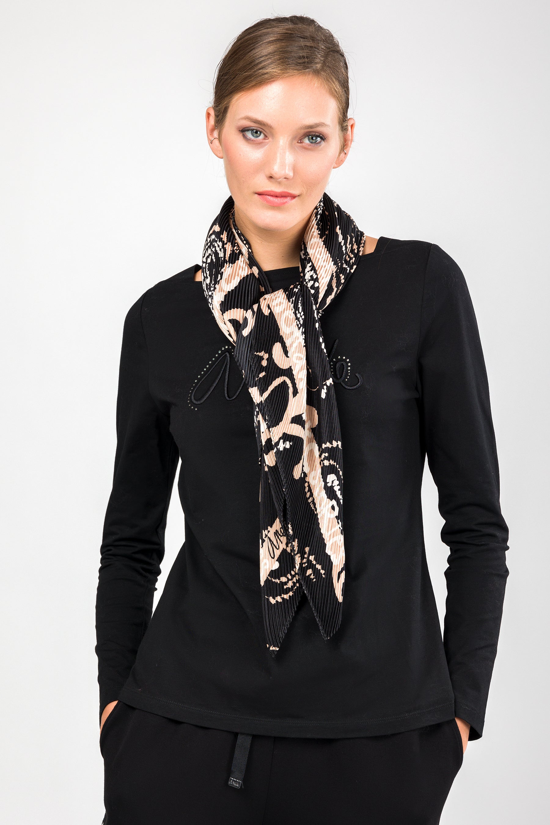 Foulard quadrato arricciato Intentions