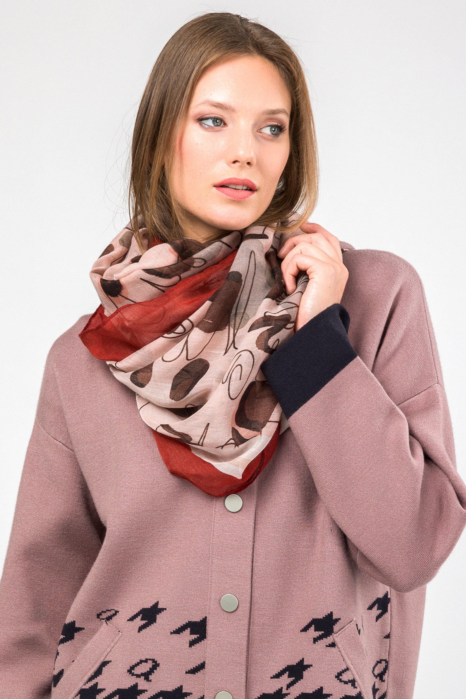 Foulard fantasia Mademoiselle