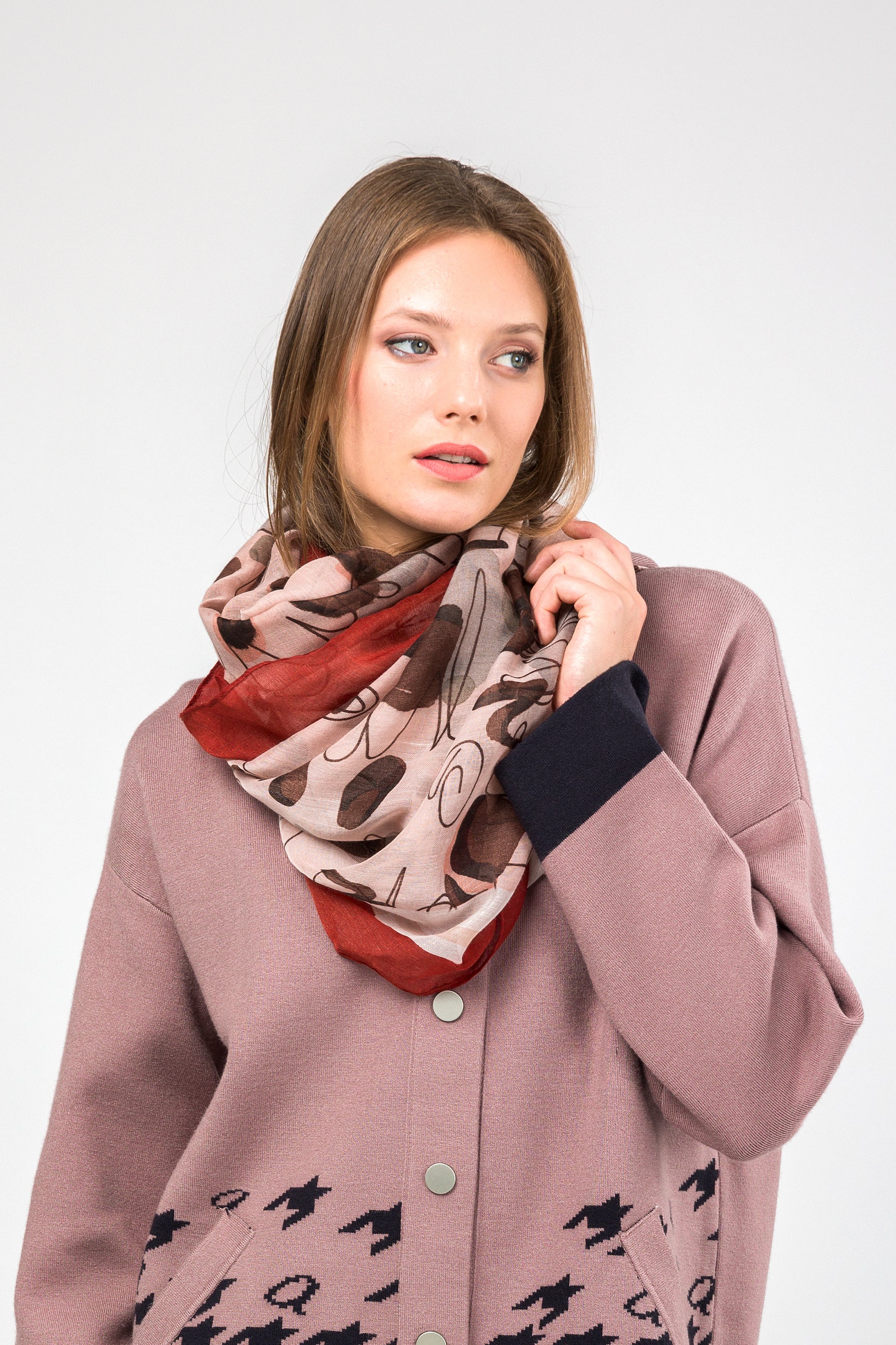 Foulard fantasia Mademoiselle