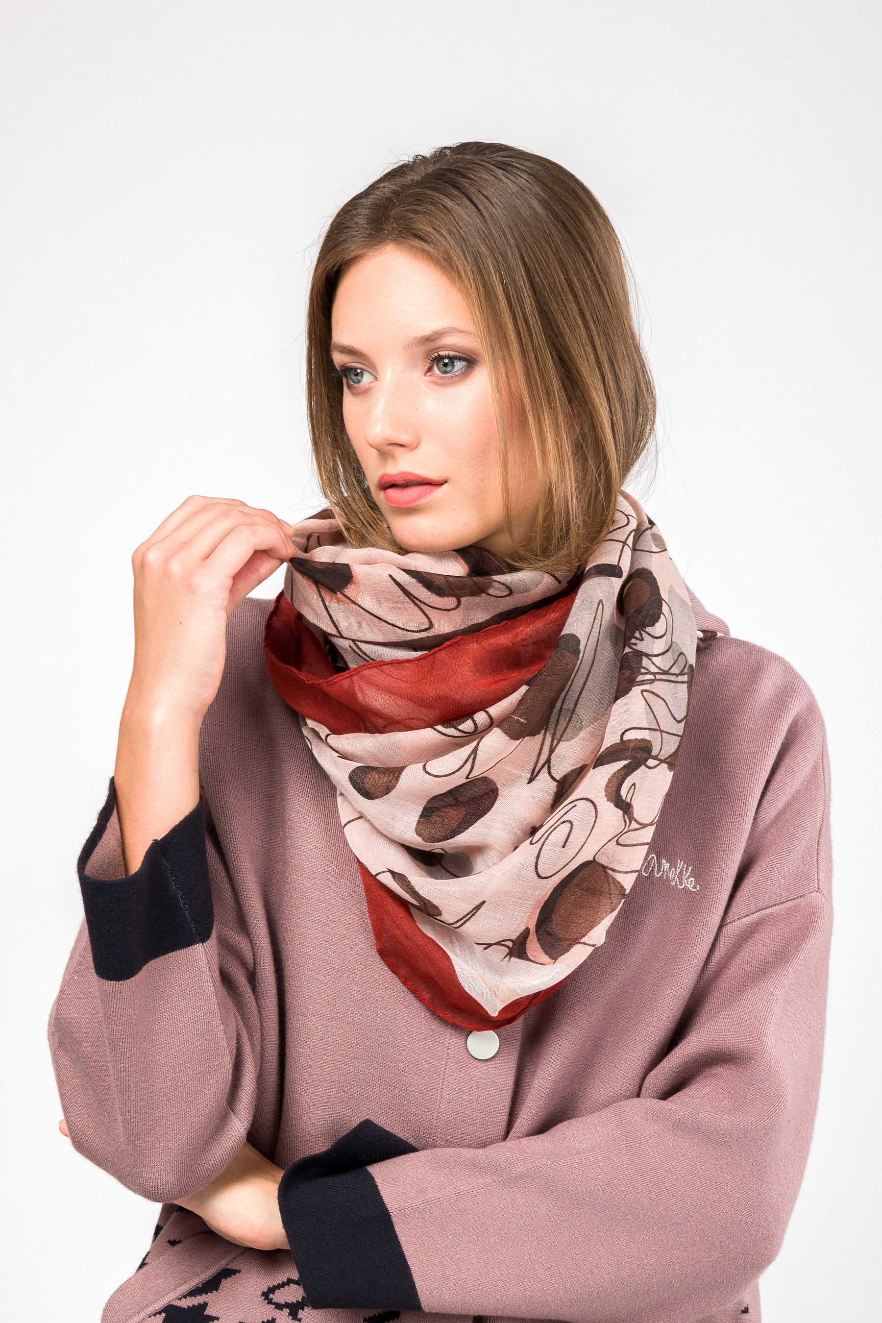 Foulard fantasia Mademoiselle