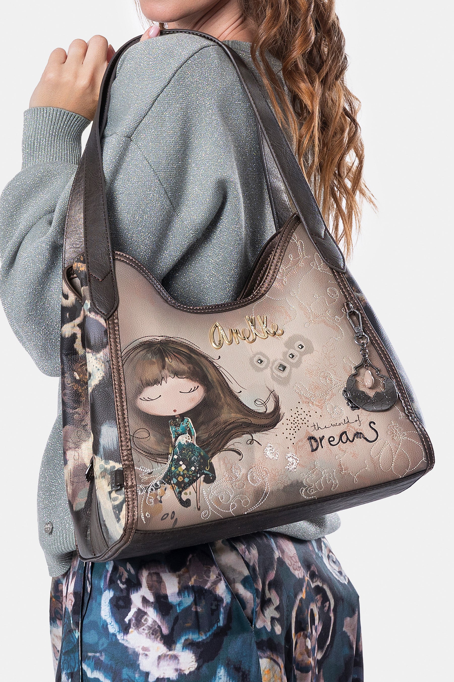 Borsa a spalla 2 manici Real