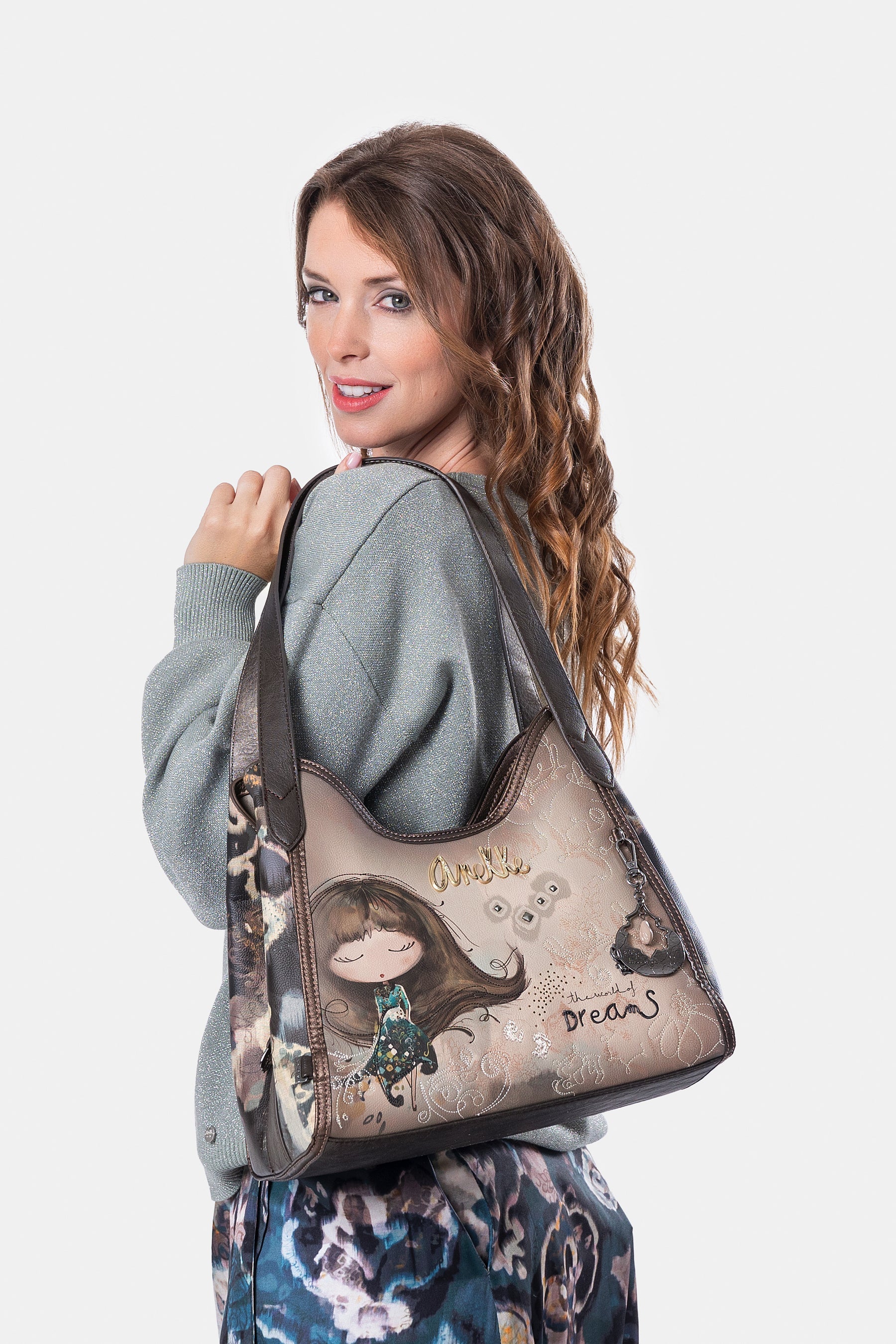 Borsa a spalla 2 manici Real