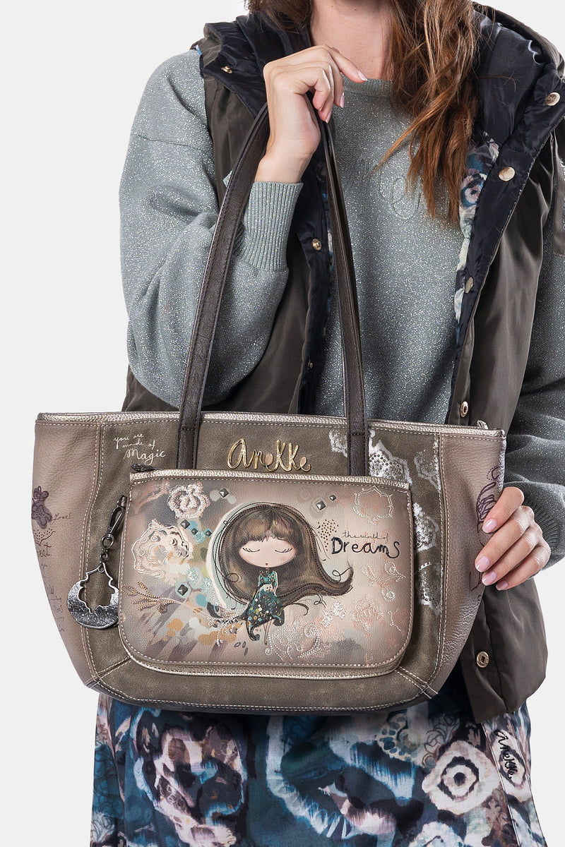 Borsa a spalla grande Real