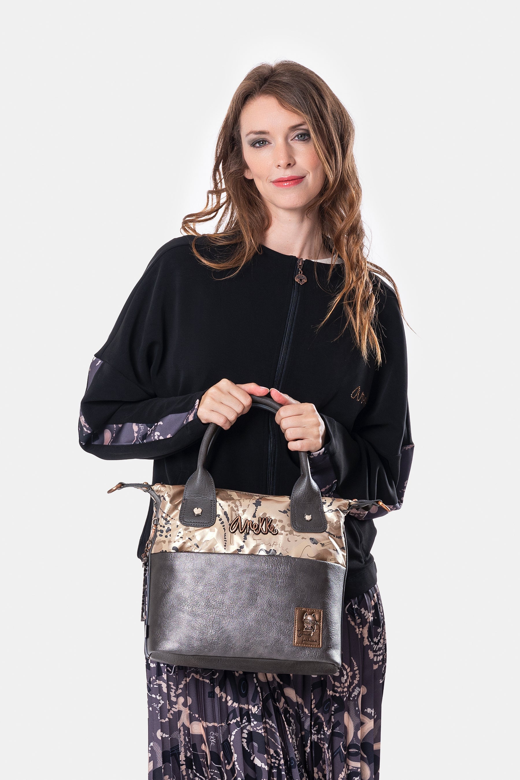 Borsa con manico e tracolla Intentions