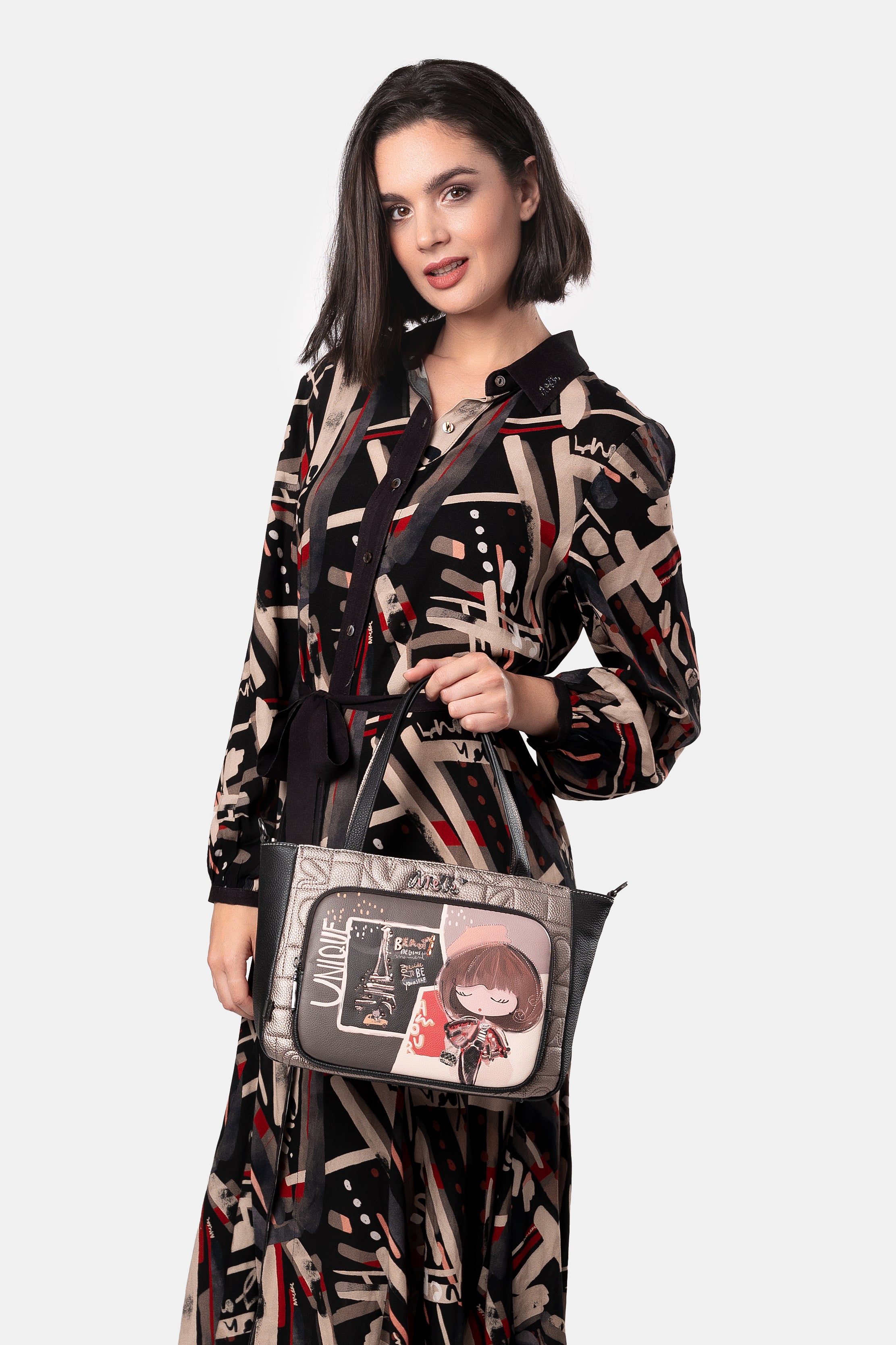 Borsa a spalla con tracolla Mademoiselle