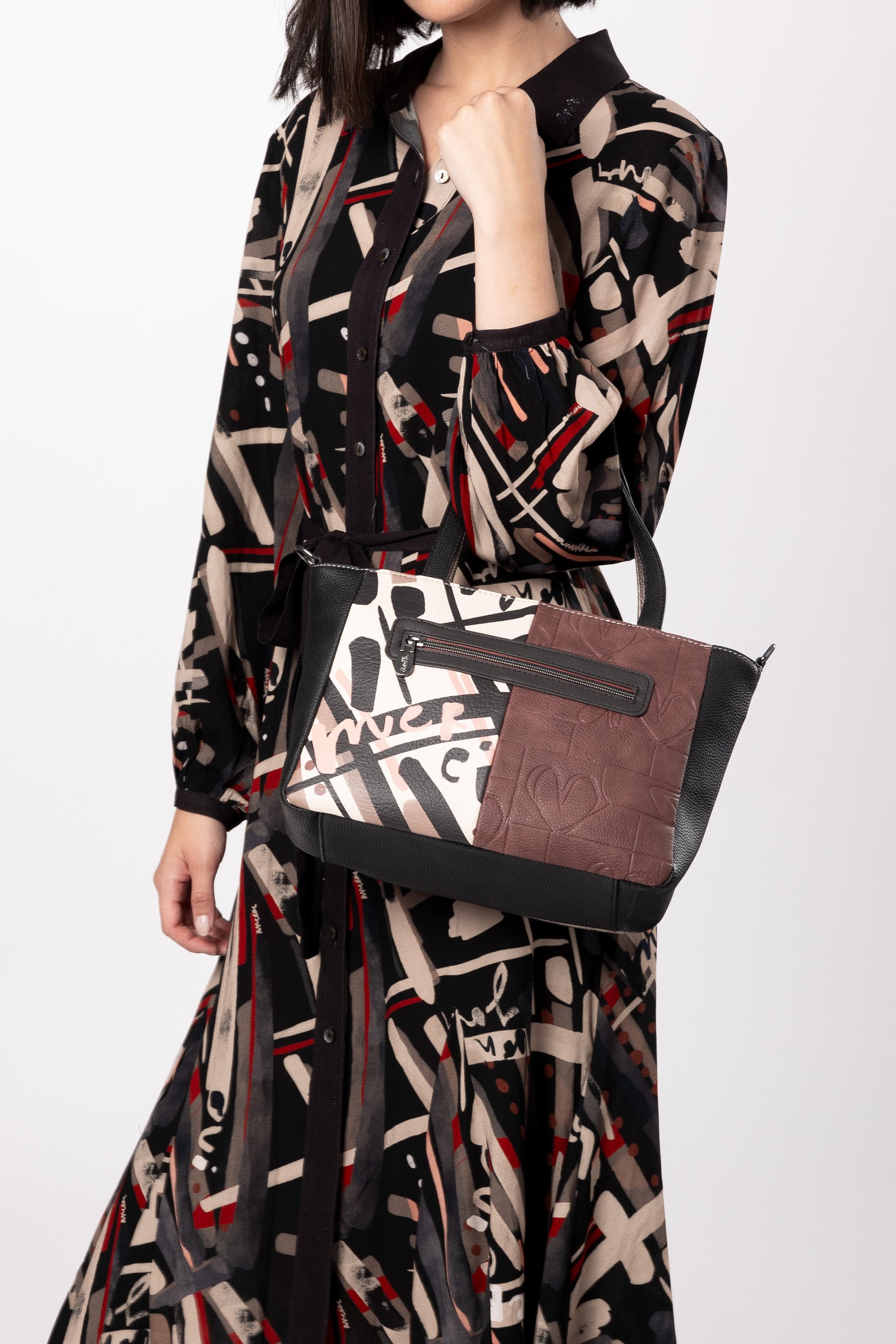Borsa a spalla con tracolla Mademoiselle