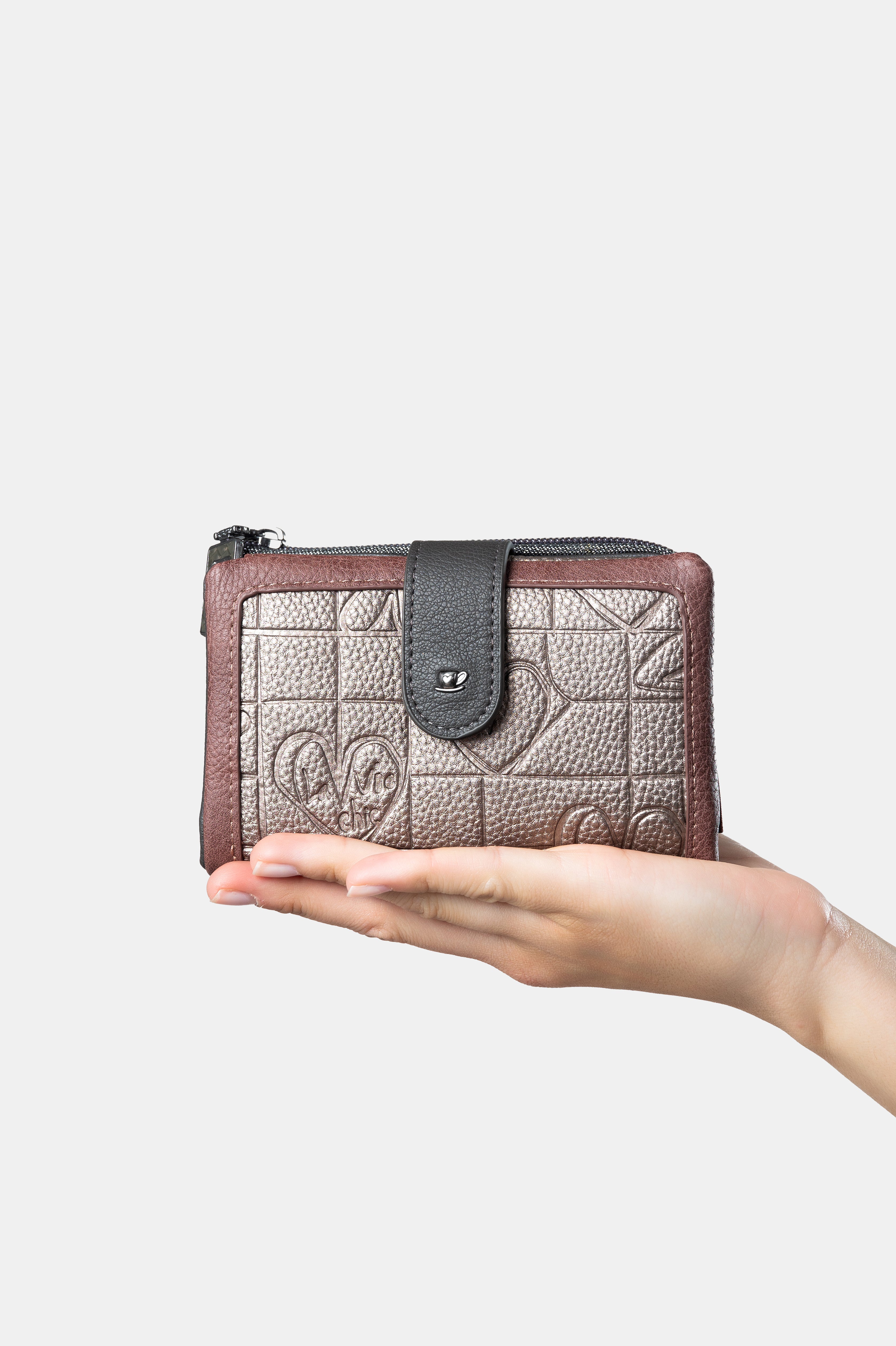 Portafogli medio flessibile RFID Mademoiselle