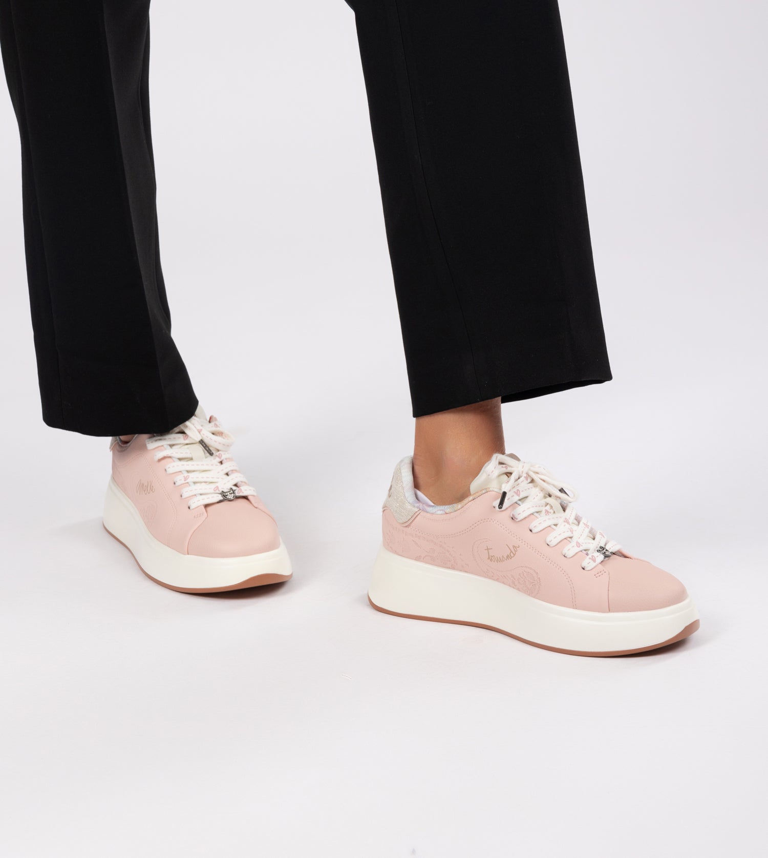 Sneakers rosa Peace &amp; Love