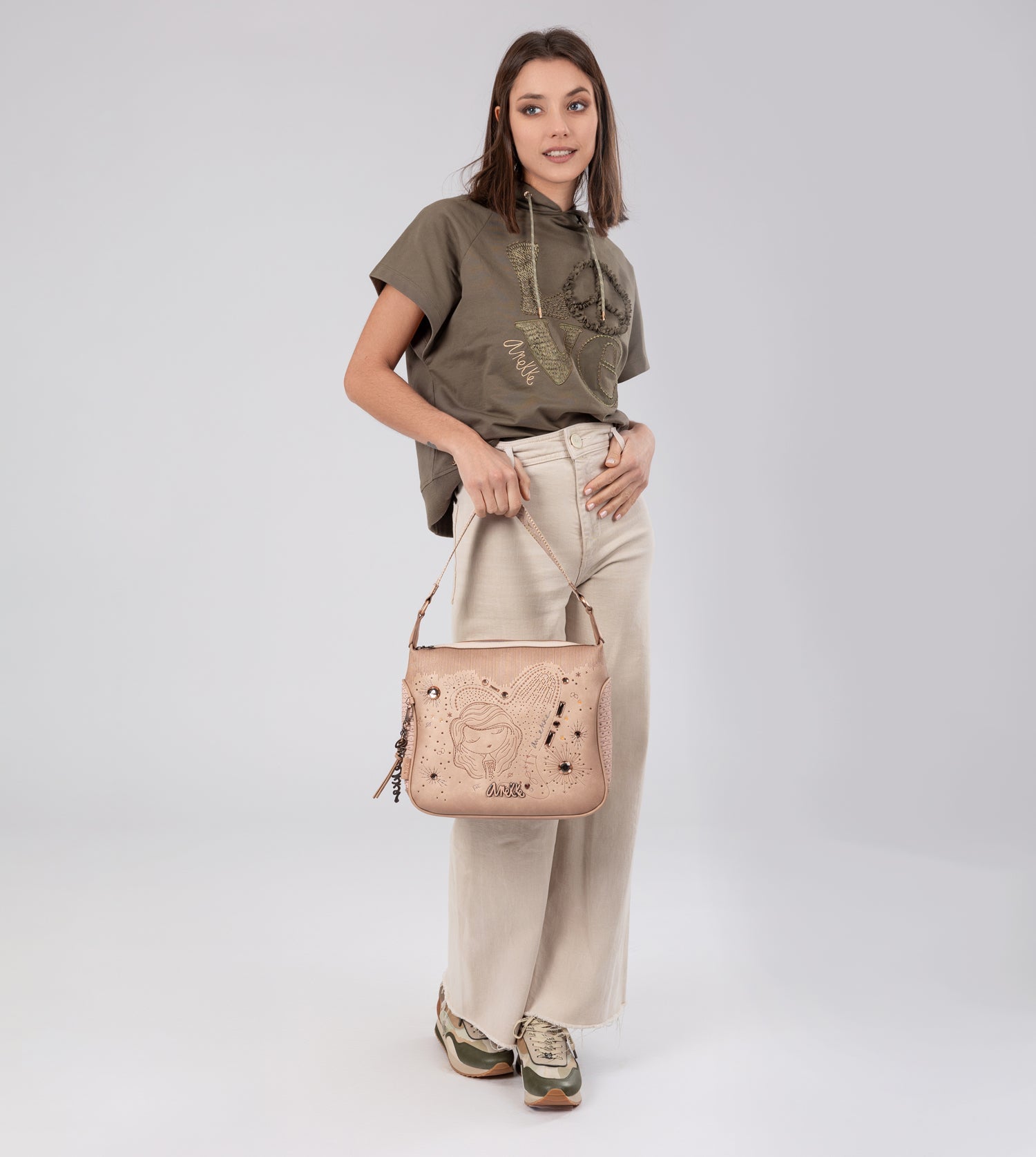 Borsa a tracolla nuda da studio