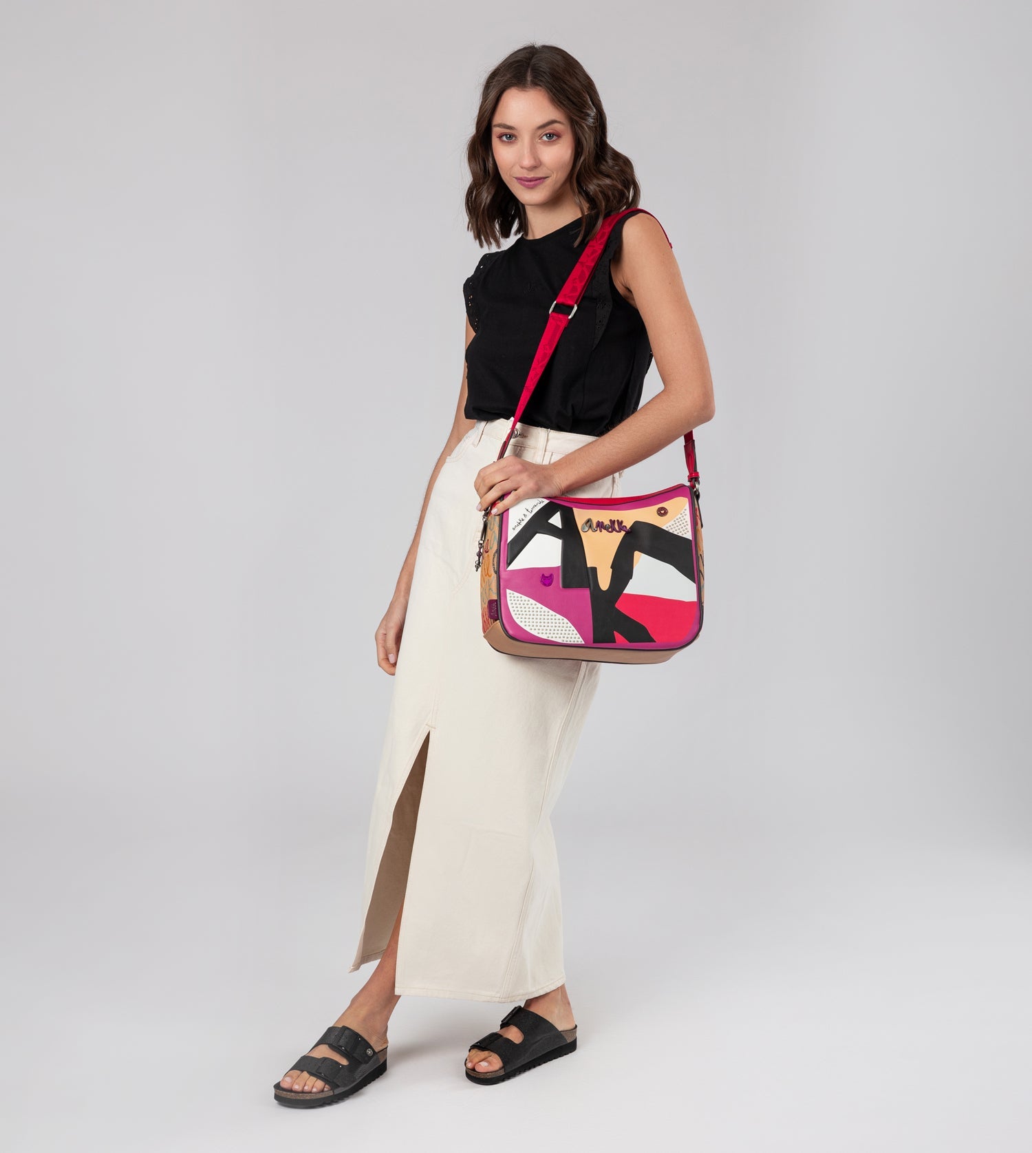 Borsa a tracolla grande Fashion