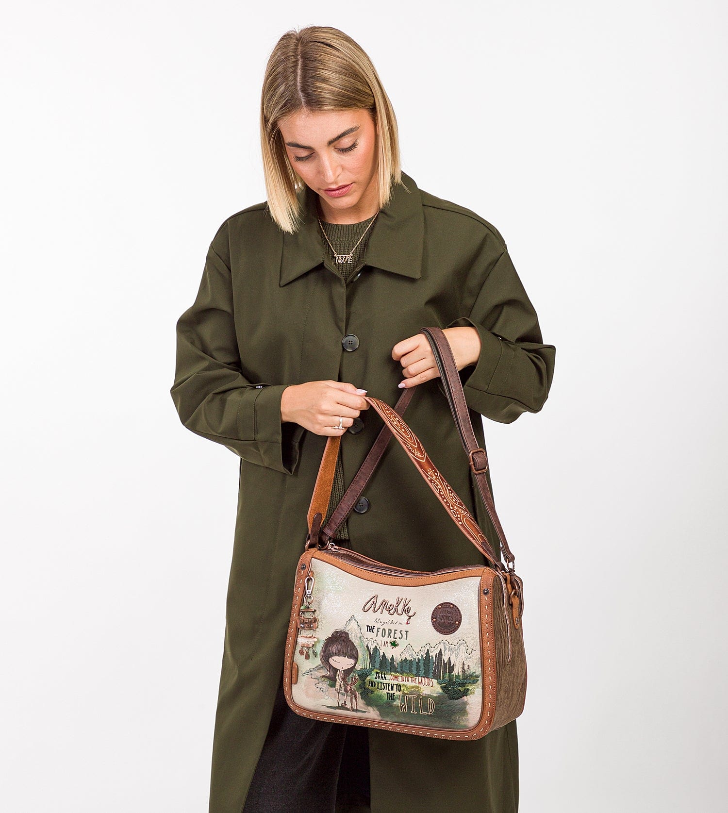 Borsa a tracolla The Forest con tracolla