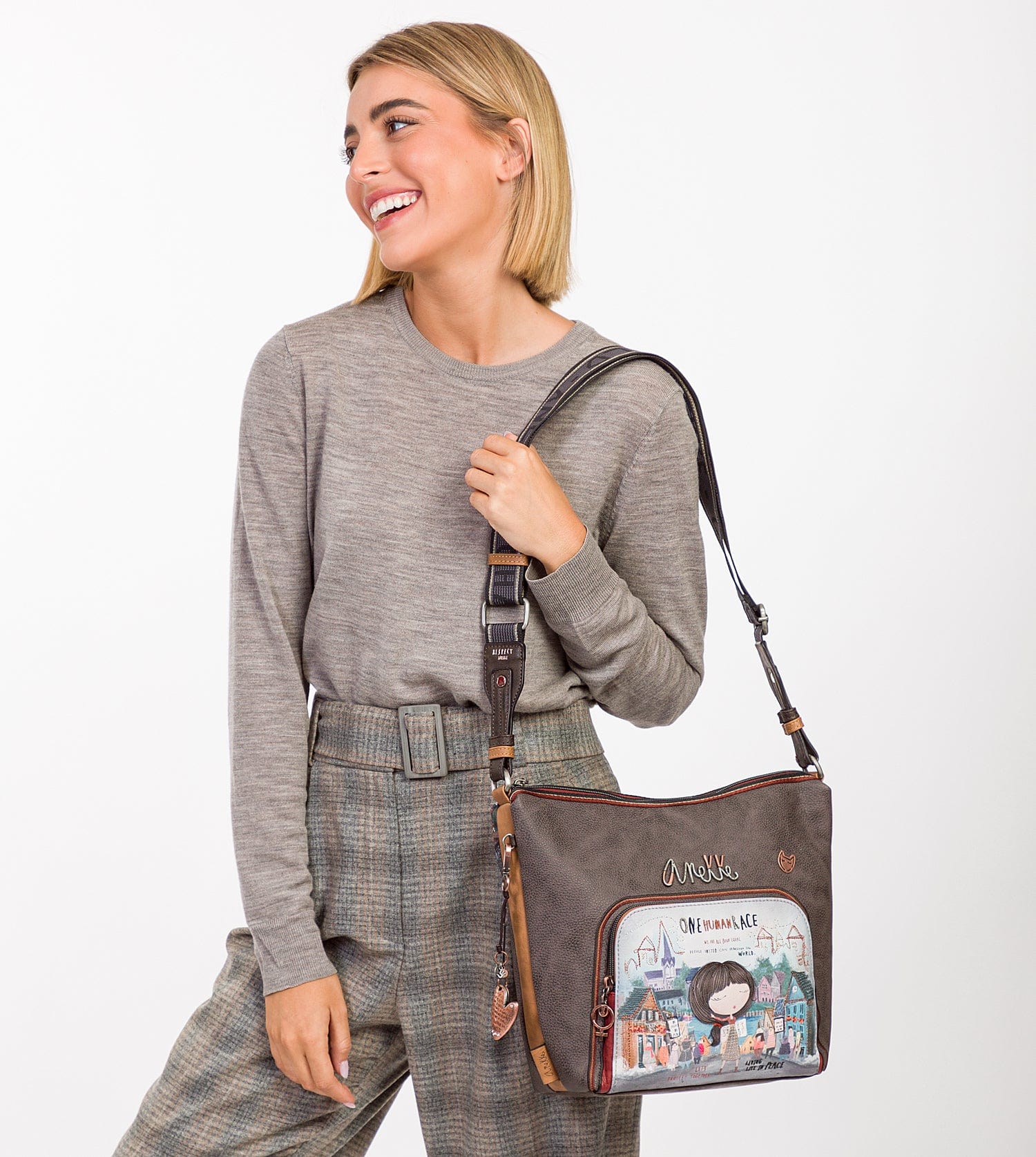 Borsa a tracolla grande Voice
